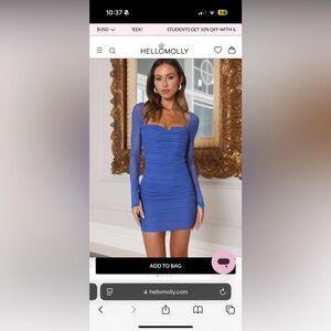 Hello Molly “that girl goals mini dress”